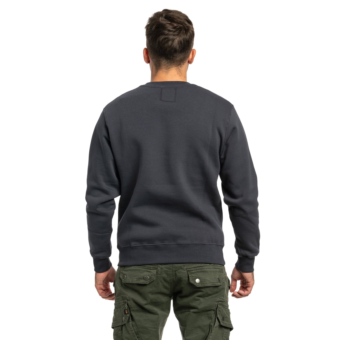 Bluza Alpha Industries Basic Sweater Small Logo - Navy