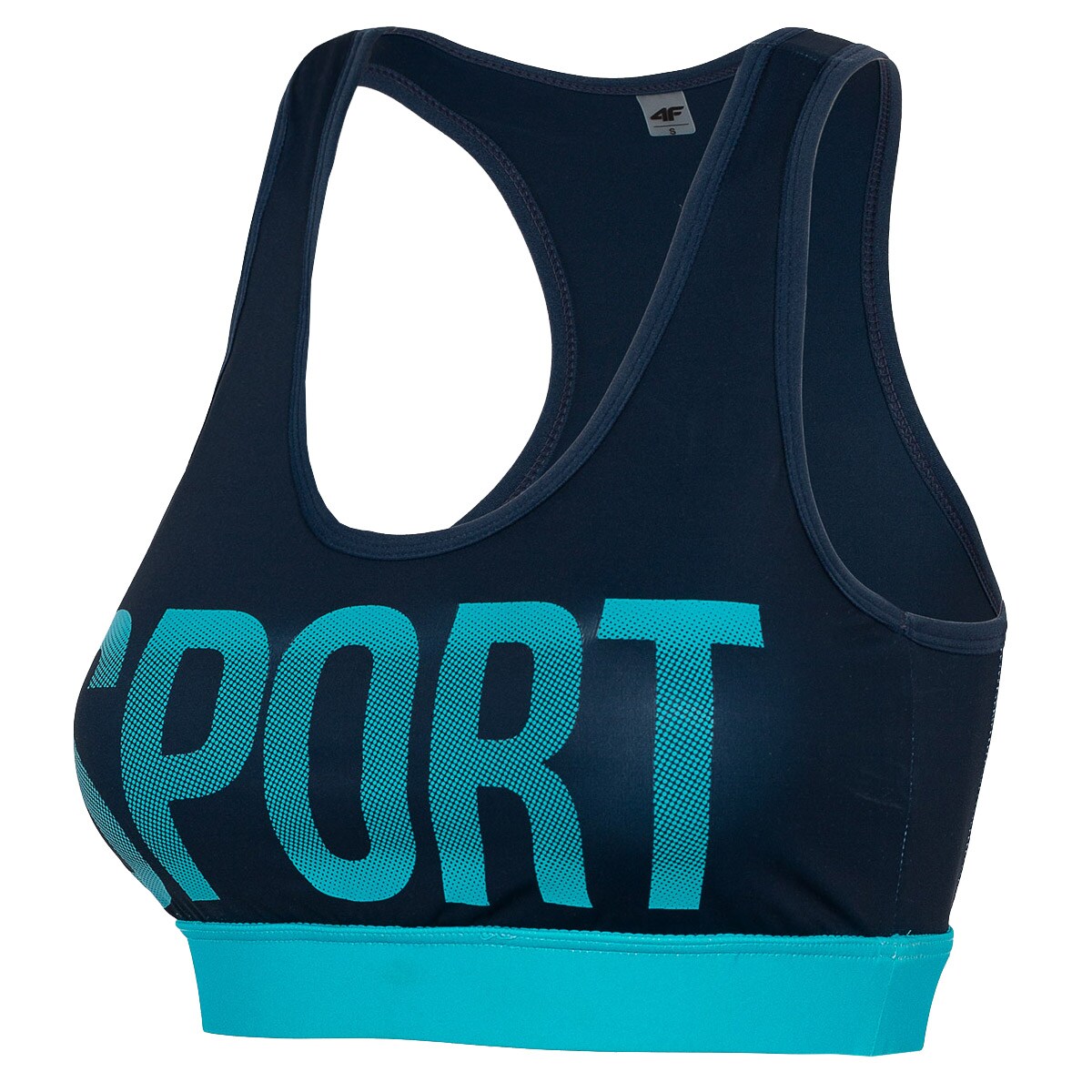 Biustonosz sportowy 4F STAD004A - granatowy