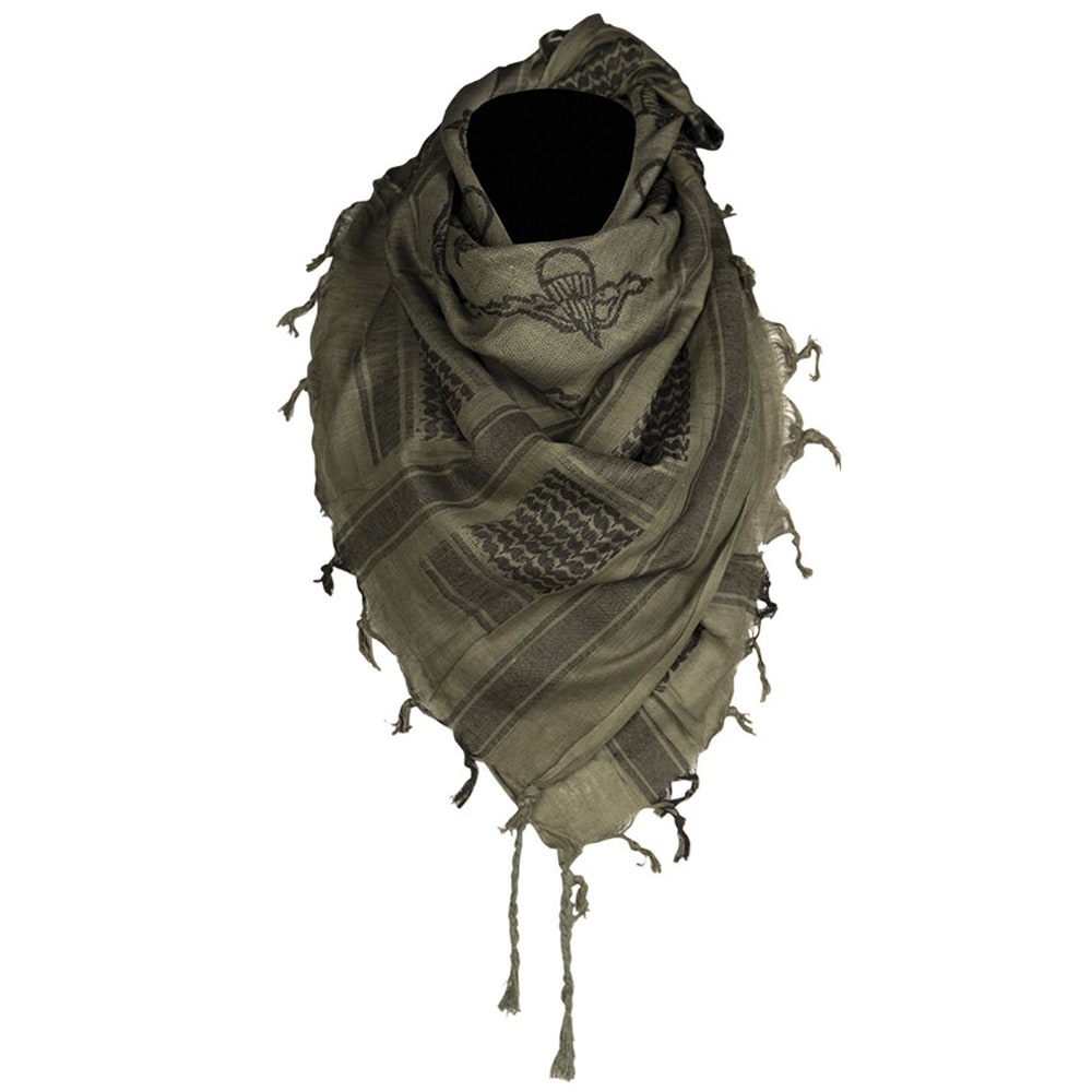 Arafatka chusta ochronna Mil-Tec Paratrooper - Olive/Black