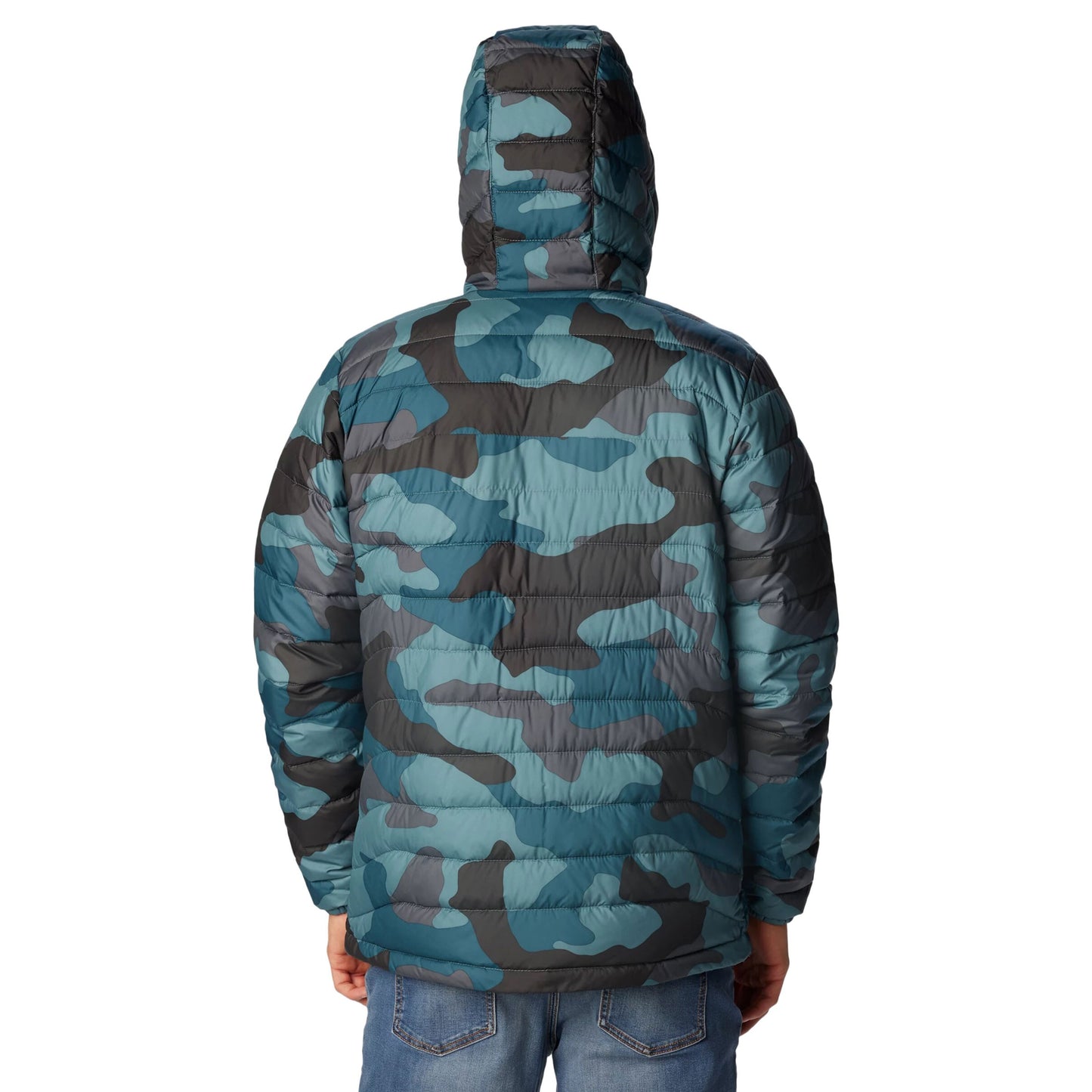 Kurtka Columbia Powder Lite Hooded Jacket - Metal Mod Camo