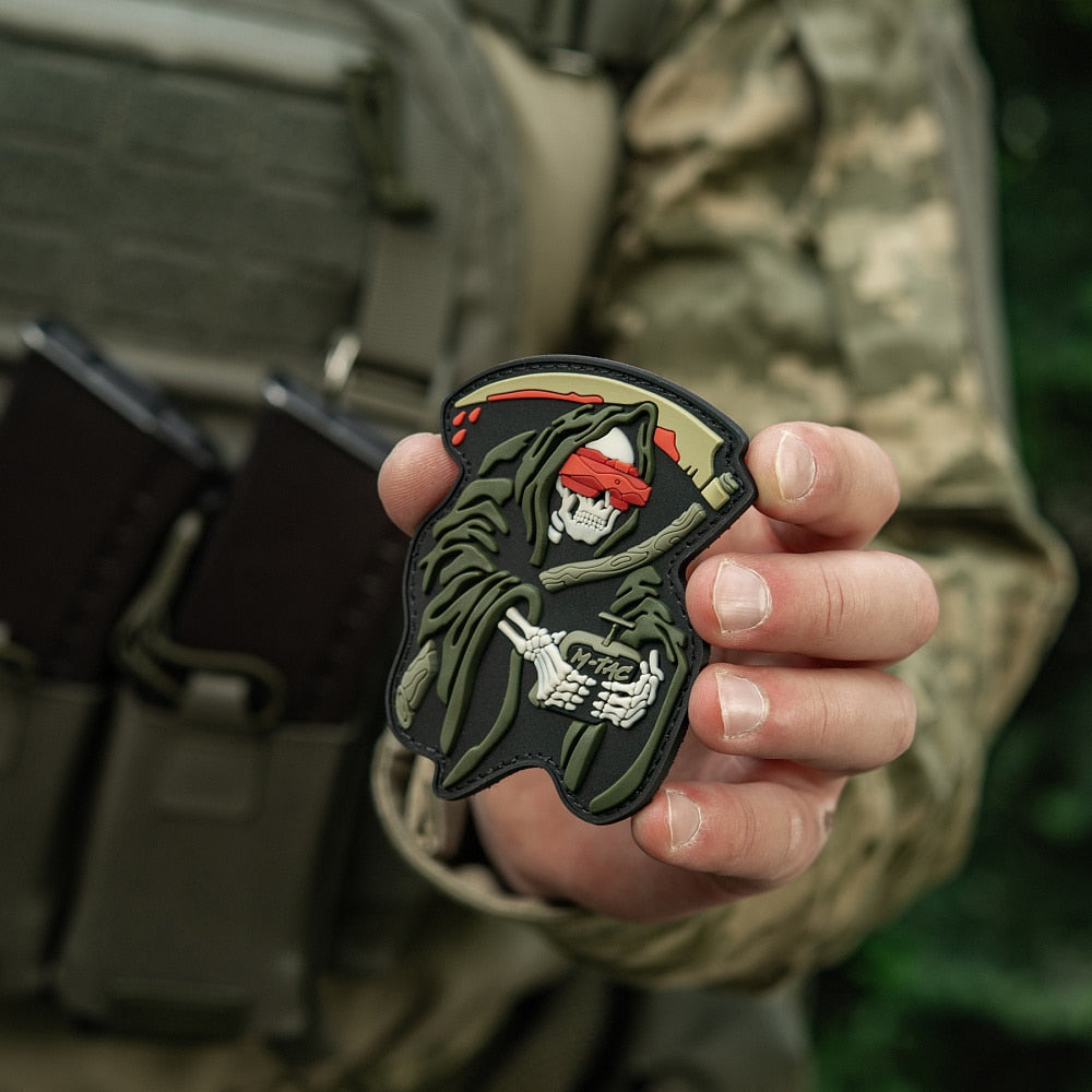 Naszywka M-Tac FPV Operator PVC - Black/Olive