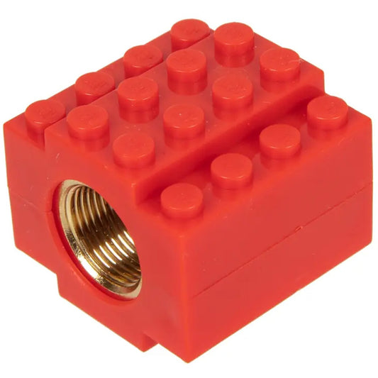 Nakrętka na gwint F-Factory 14 mm CCW klocki - Red