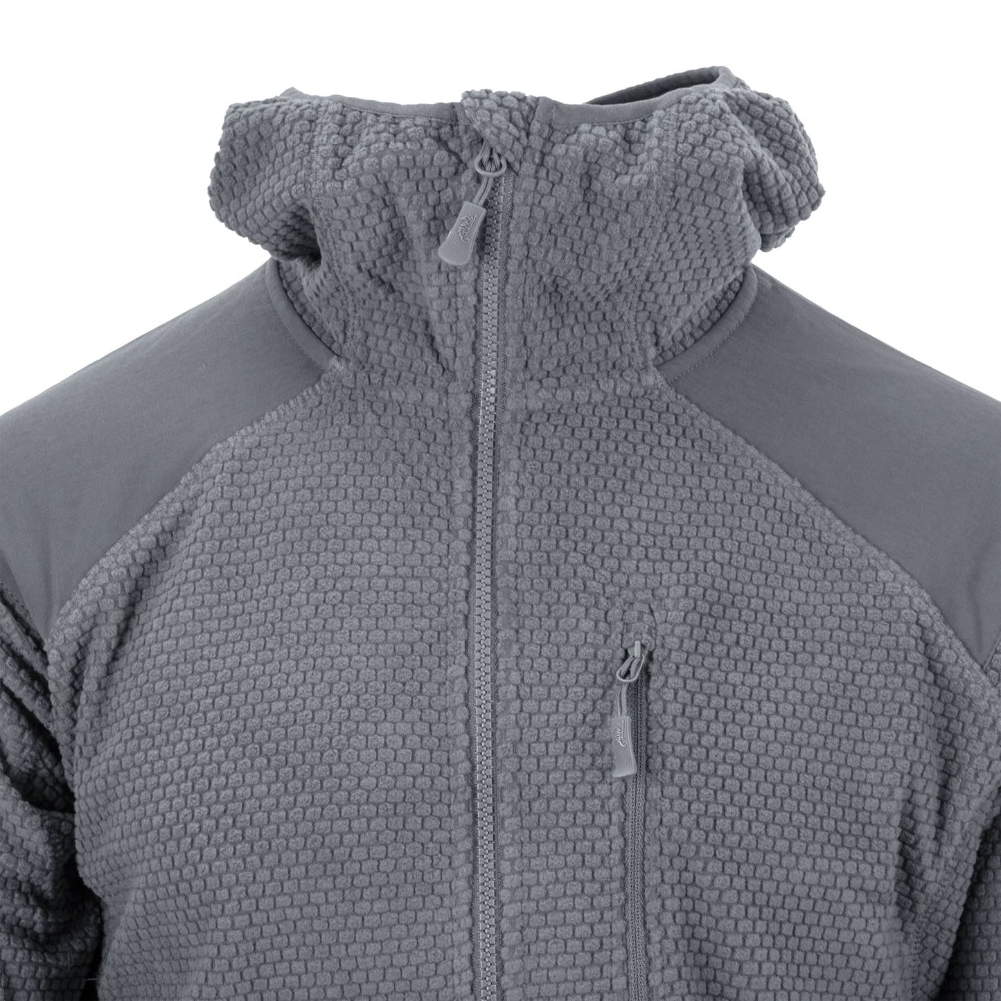 Polar Helikon Alpha Hoodie Grid Fleece - Shadow Grey