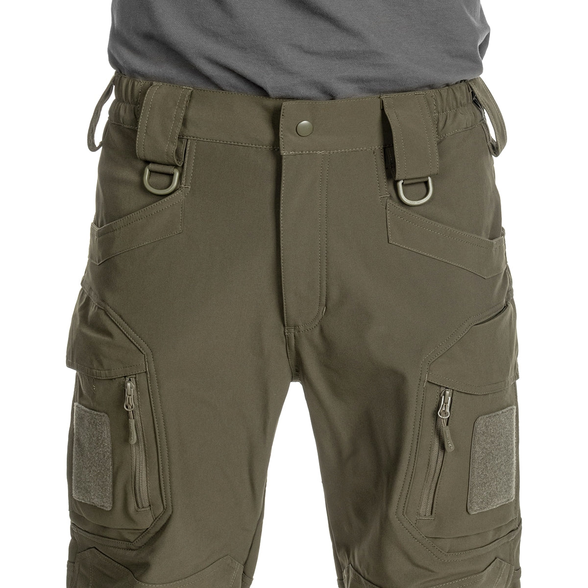 Spodnie Mil-Tec Softshell Assault Waterproof - Ranger Green