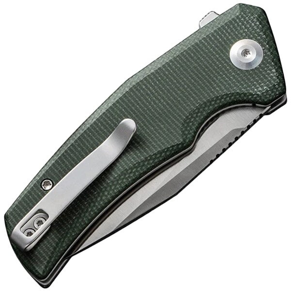 Nóż składany Civivi Regulatron Satin Nitro-V Canvas Micarta - Green