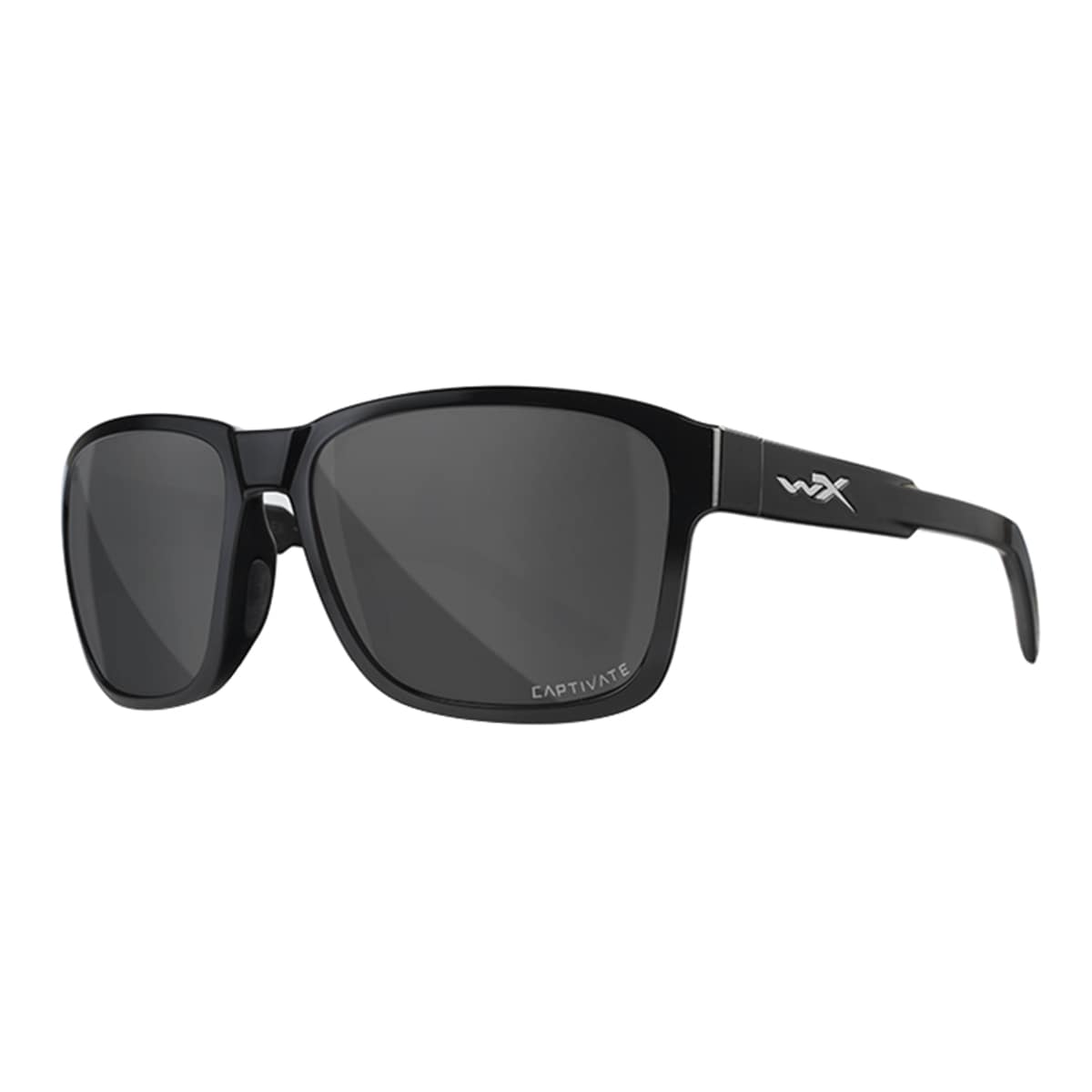 Okulary Wiley X Trek - Captivate Polarized Grey/Gloss Black