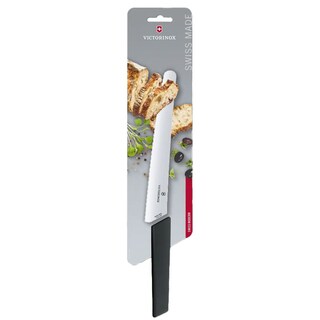 Nóż kuchenny Victorinox Modern Black - ząbkowany 22 cm