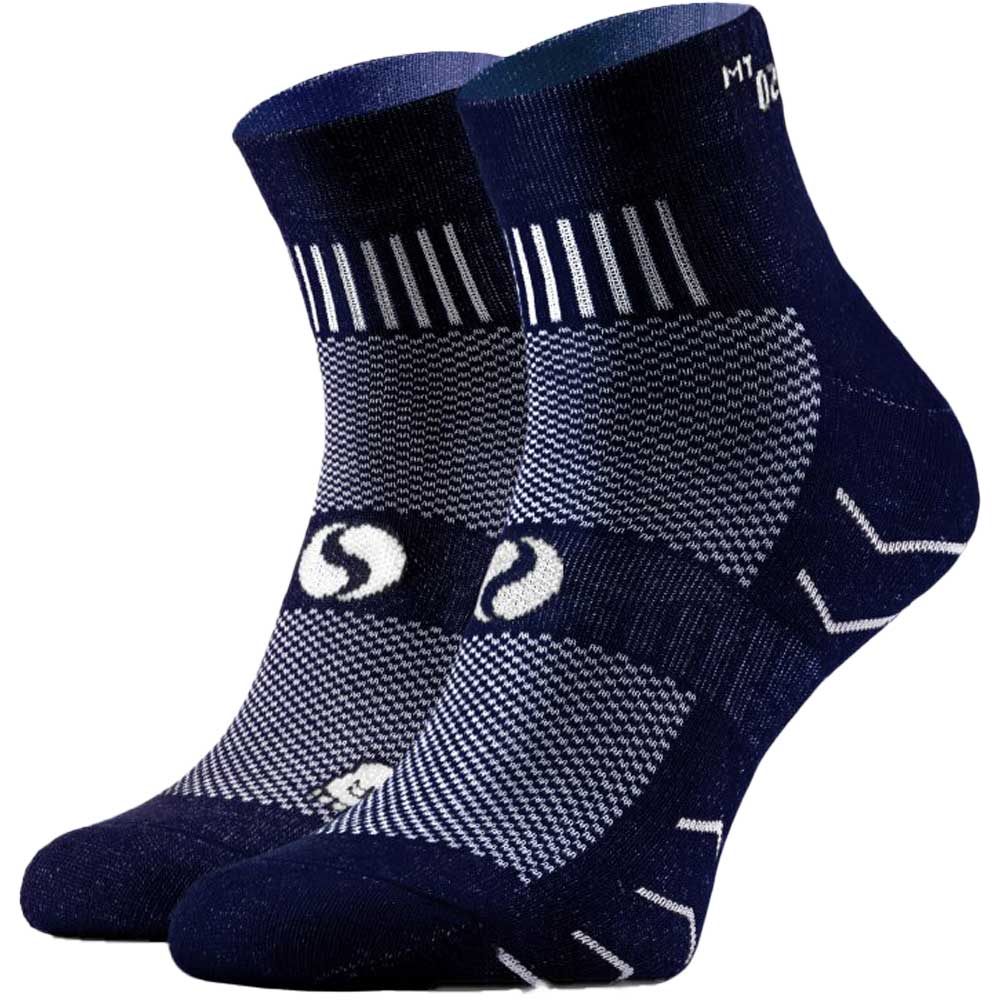 Skarpety Sesto Senso Frotte Sport Socks AMZ - Granatowe
