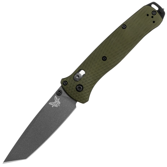 Nóż składany Benchmade Bailout CPM-M4 - Woodland Green Aluminium