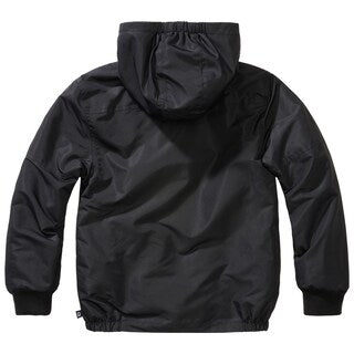 Kurtka dziecięca Brandit Windbreaker Frontzip - Black