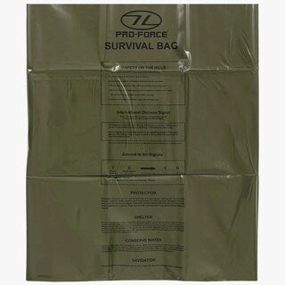 Śpiwór termiczny Highlander Emergency/Survival Bag - Olive