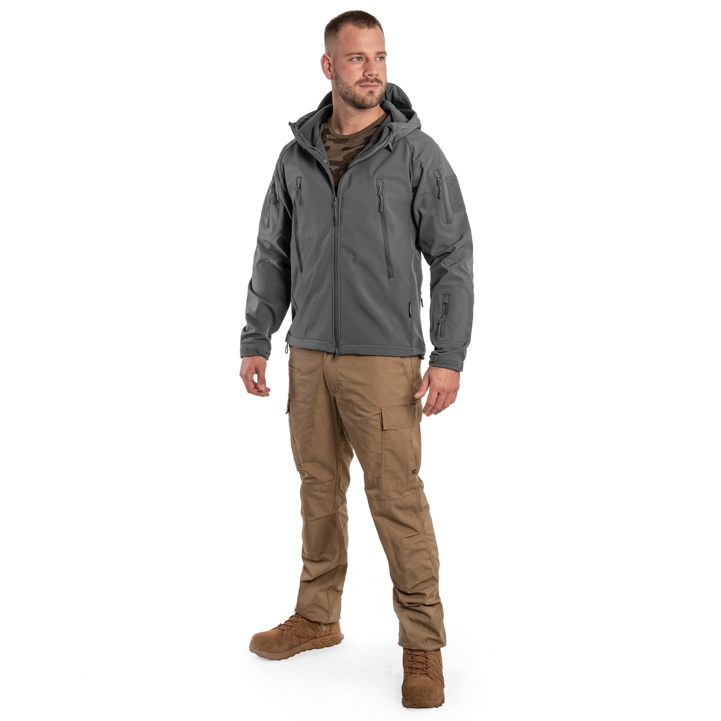 Kurtka Texar Softshell Falcon - Grey