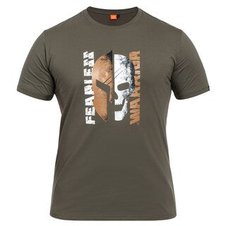 Koszulka T-Shirt Pentagon "Fearless Warrior" - Olive