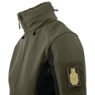 Kurtka damska Helikon Gunfighter Softshell - Taiga Green/Black