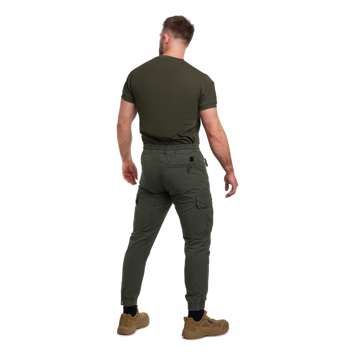 Spodnie Alpha Industries Rip-Stop Jogger - Grey/Black