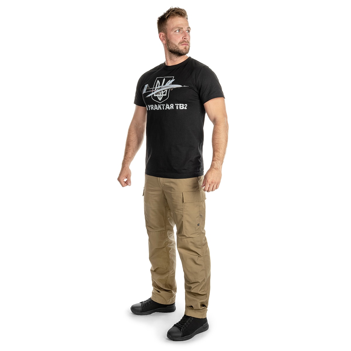 Koszulka T-Shirt Voyovnik Bayraktar TB2 - Black
