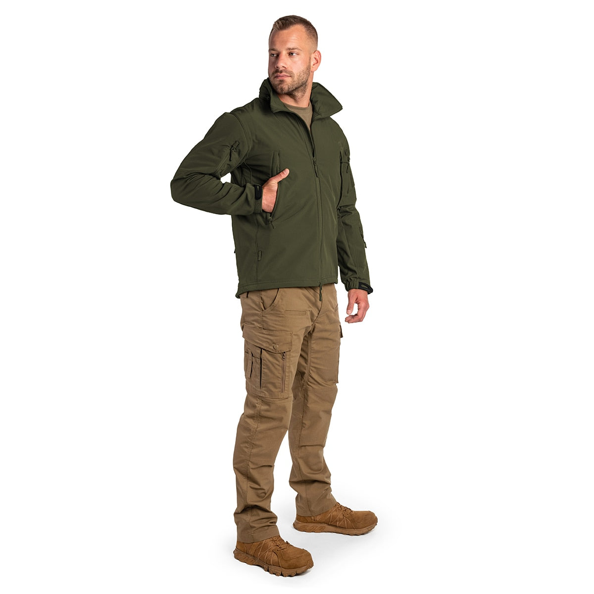 Kurtka Highlander Forces Tactical Softshell - Olive