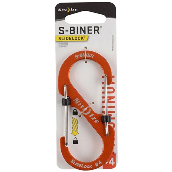 Karabińczyk Nite Ize S-Biner SlideLock Aluminum 4 - Orange