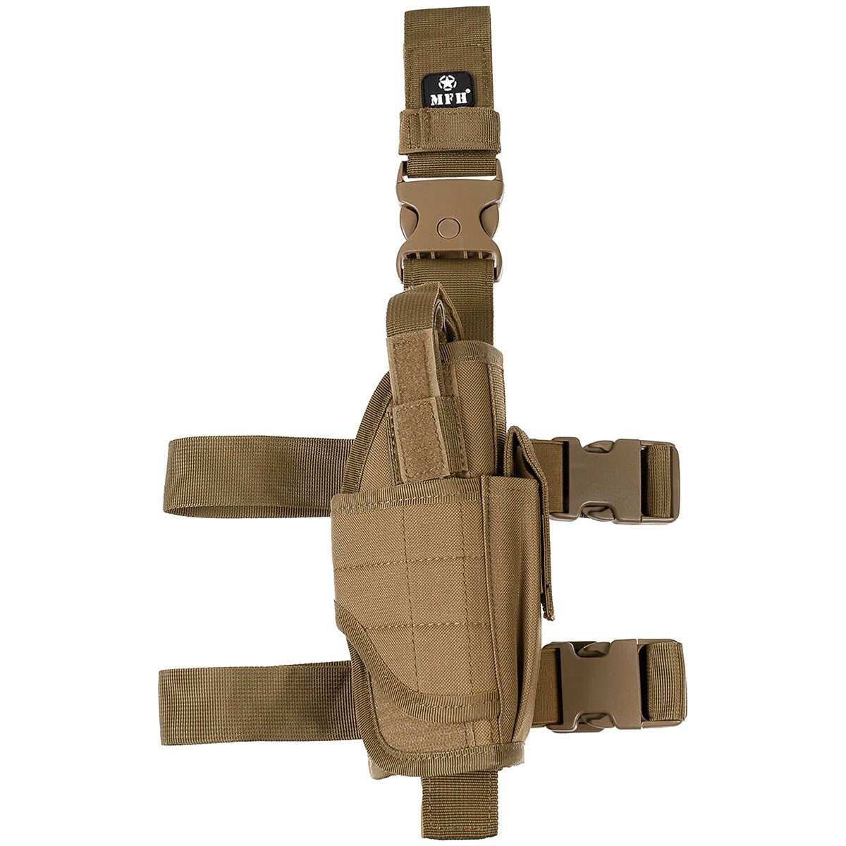 Kabura udowa regulowana MFH prawa - Coyote Tan