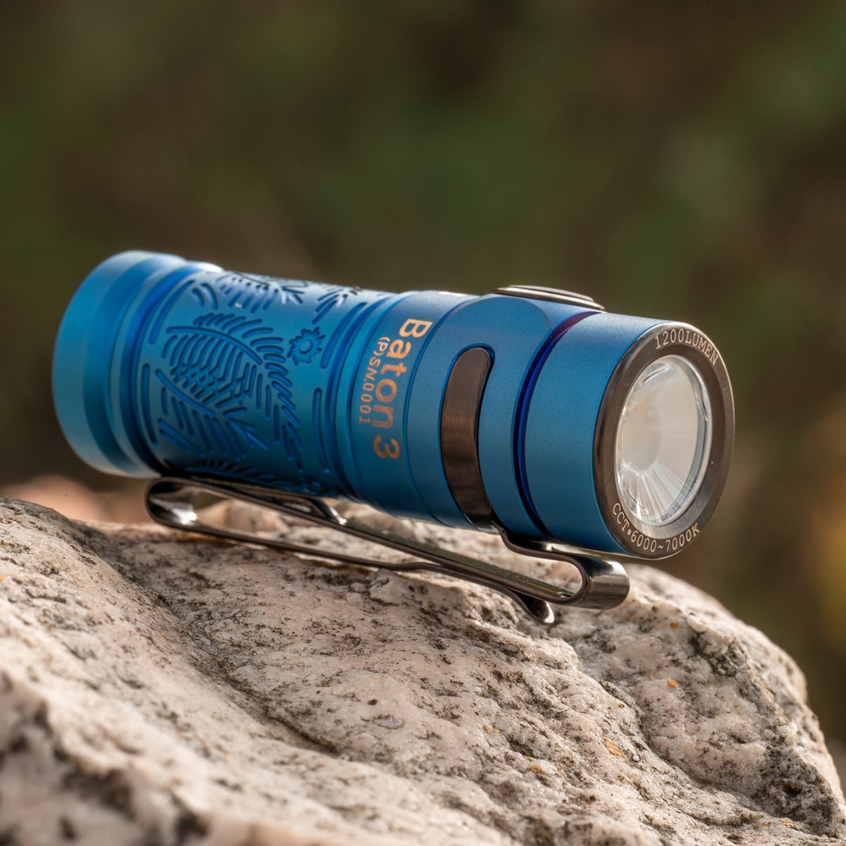 Latarka akumulatorowa Olight Baton 3 Limited Premium Edition Summer - 1200 lumenów