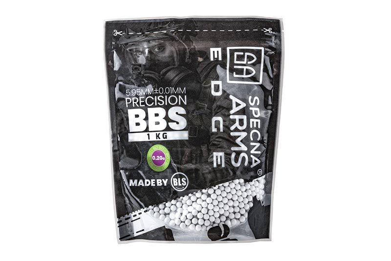 Kulki biodegradowalne ASG Specna Arms EDGE 0.20g 1kg - biały