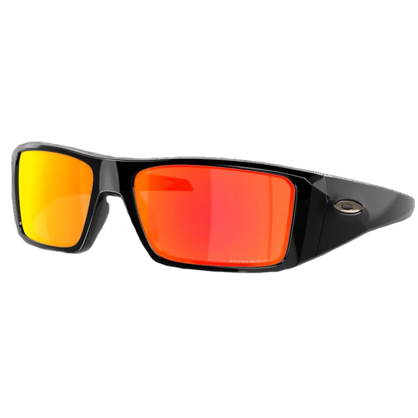 Okulary przeciwsłoneczne Oakley Heliostat Polished Black Prizm Ruby