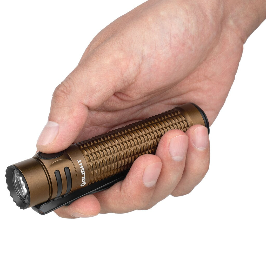 Latarka Olight Warrior Mini 3 Desert Tan - 1750 lumenów