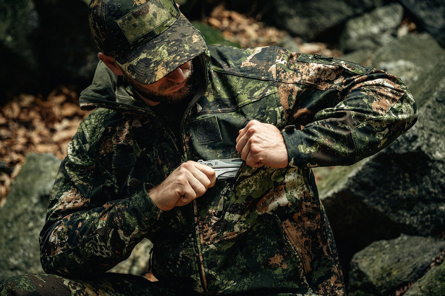 Kurtka Mil-Tec SCU 14 Softshell - Phantomleaf WASP I Z3A