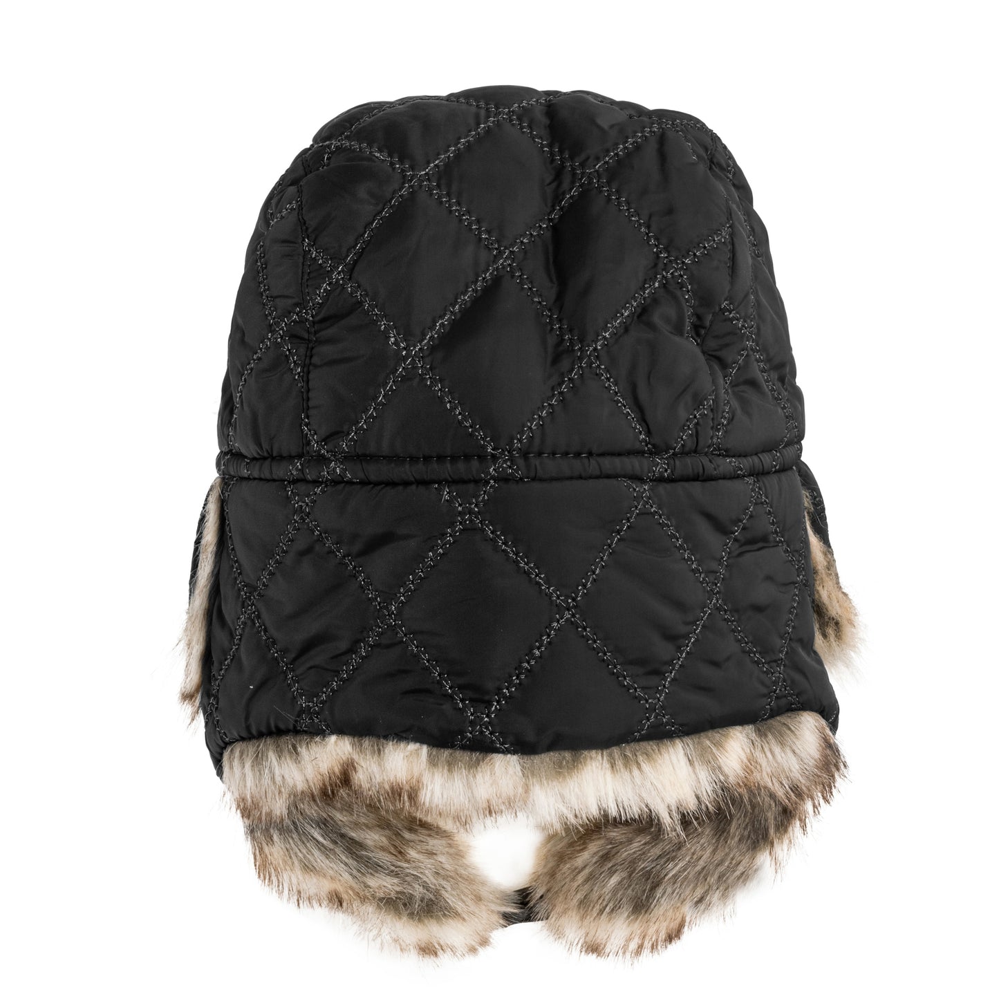Czapka Mil-Tec Winter Faux-Fur - Black