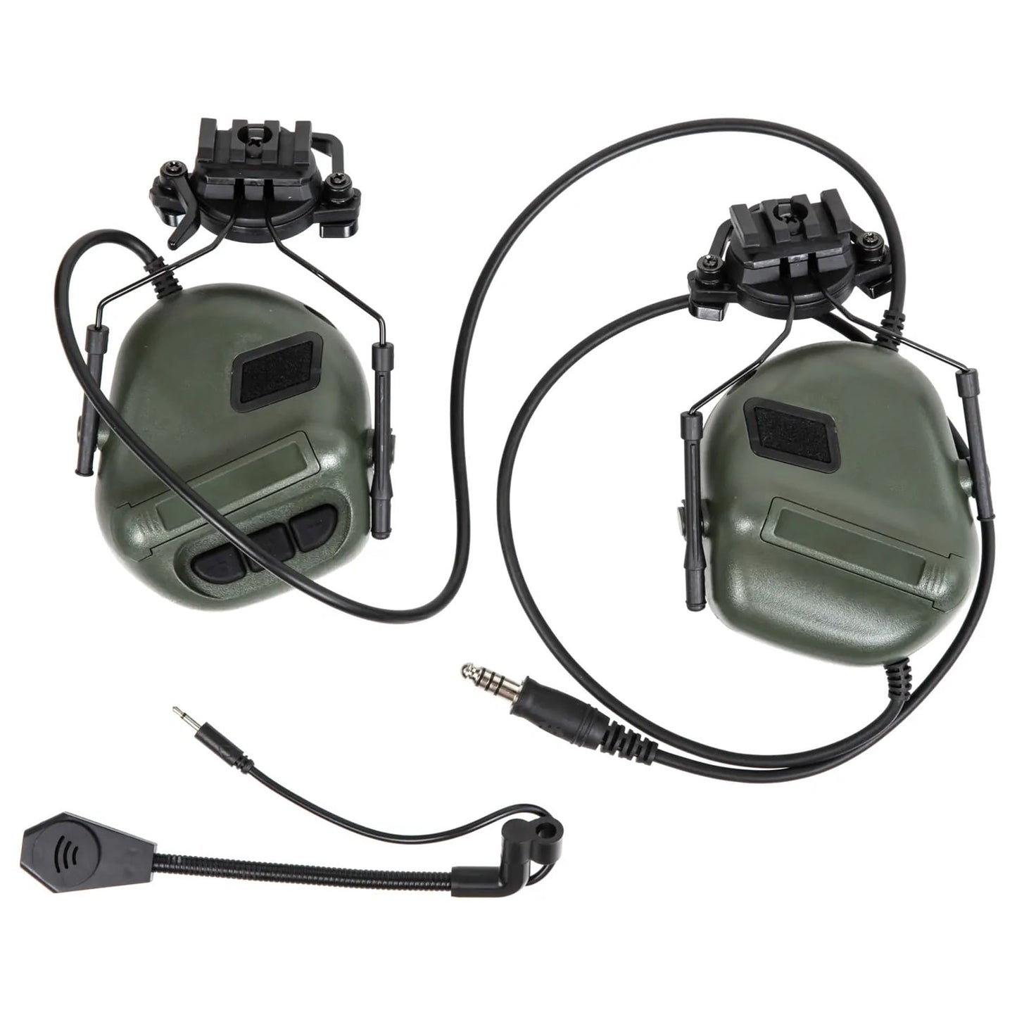Ochronniki słuchu aktywne Wosport HD-11 Gen. 5 - Olive