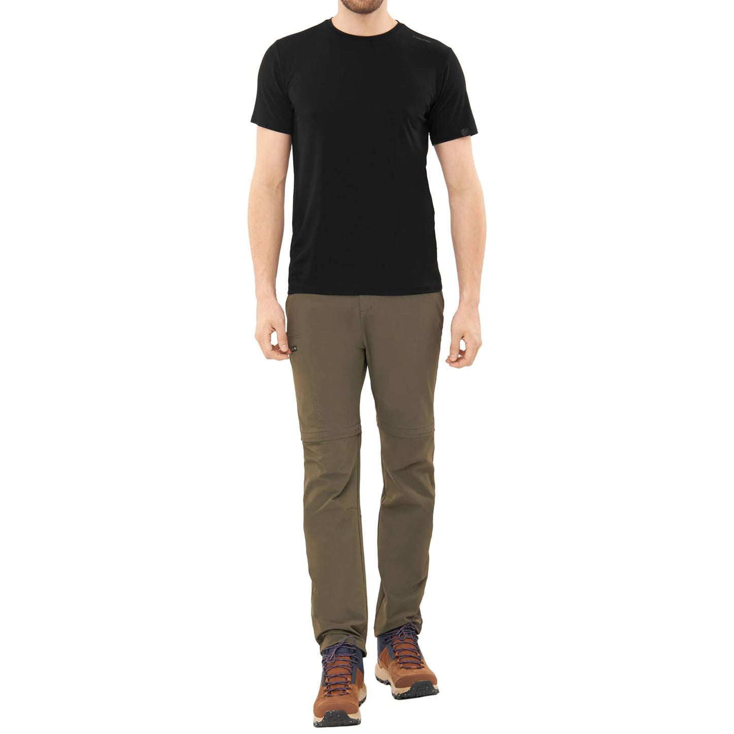 Koszulka T-shirt Viking Lenta Bamboo Light - Black