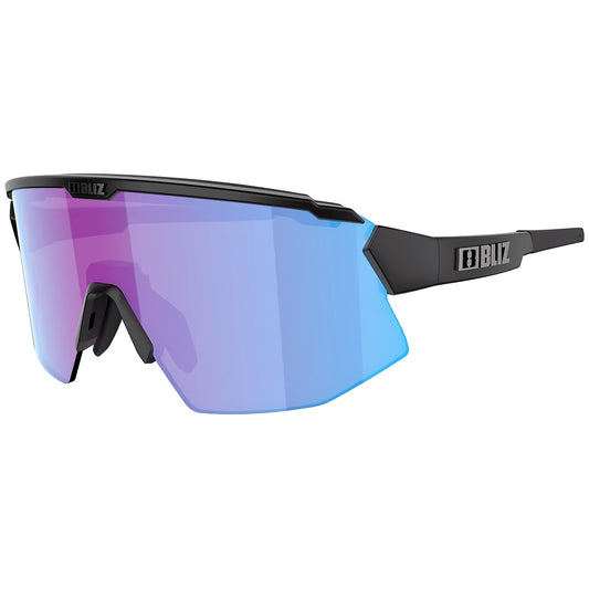 Okulary Bliz Breeze Small - Matt Black/Rose Violet Blue/Brown Silver