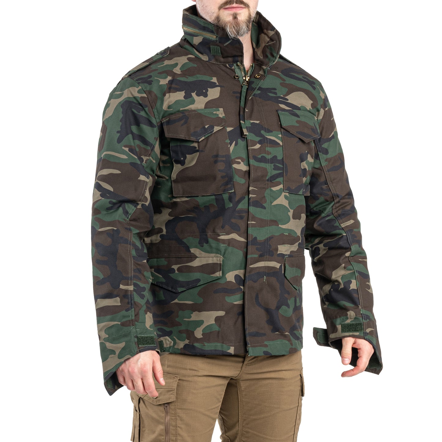 Kurtka Brandit M65 Classic - Woodland
