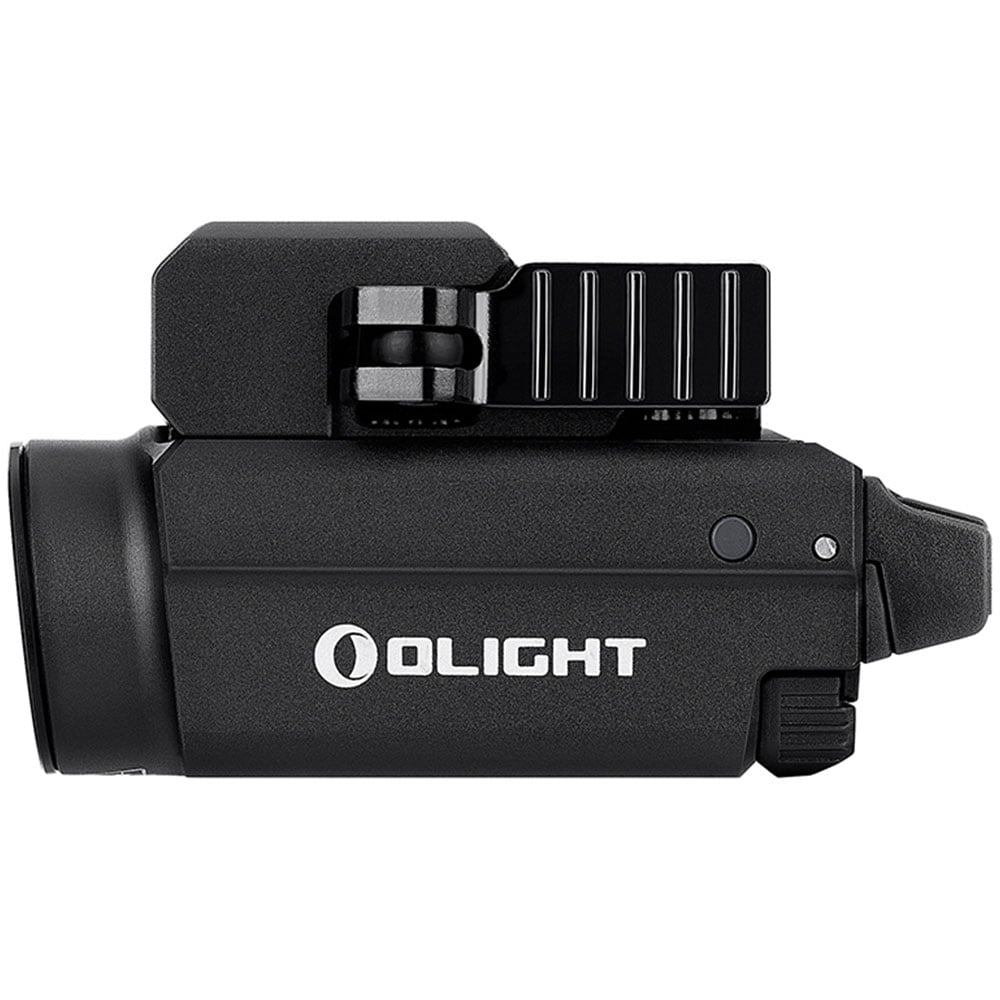 Latarka na broń z celownikiem laserowym Olight BALDR S Cool White - 800 lumenów, Blue Laser