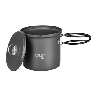 Garnek turystyczny z pokrywką Nils Camp NC4202 - 1 l