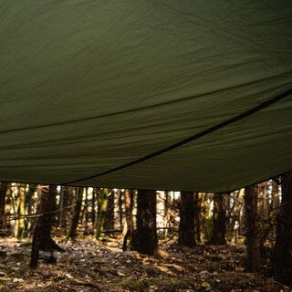 Płachta biwakowa Highlander Forces Basha Tarp XL - Olive