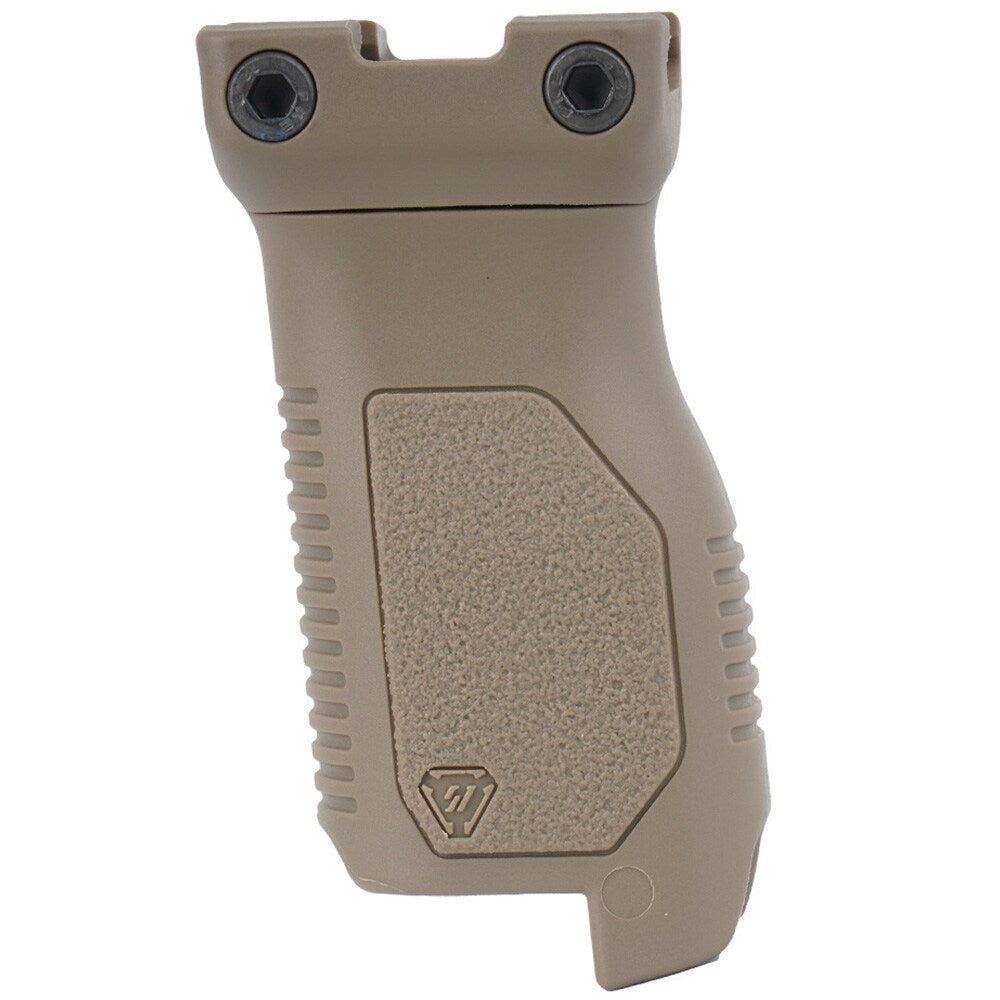 Chwyt przedni Strike Industries Picatinny Angled Vertical Grip Long - Flat Dark Earth