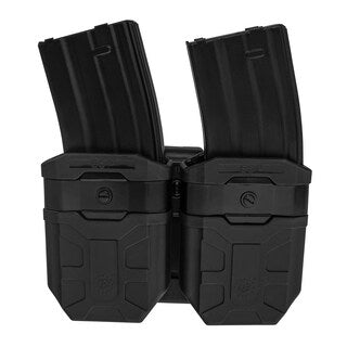 Podwójna ładownica obrotowa ESP z montażem UBC-02 na magazynki AK - Black