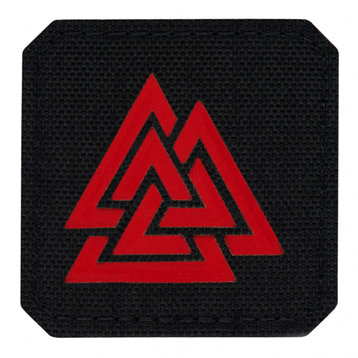 Naszywka M-Tac Valknut Laser Cut Black/Red