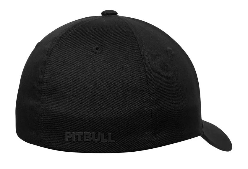 Czapka z daszkiem Pitbull Full Cap Youth Logo - Black
