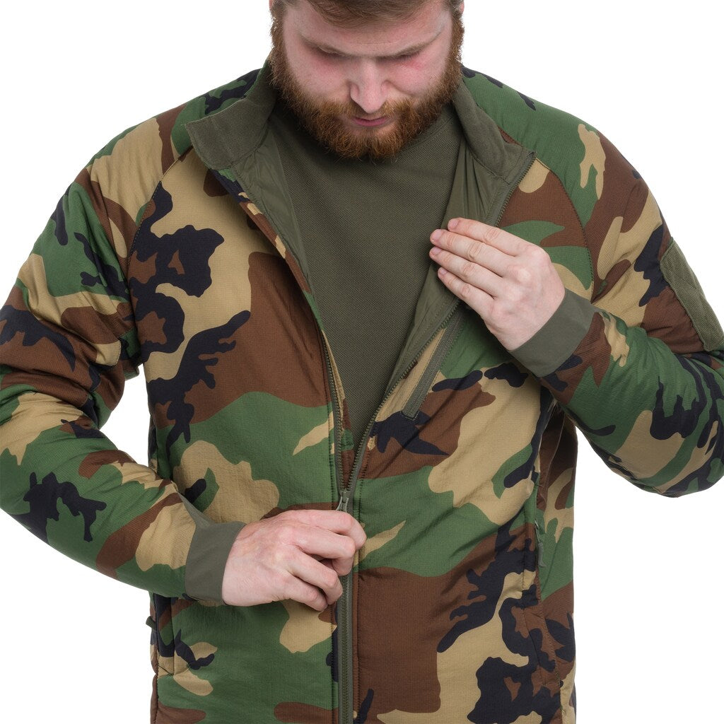 Kurtka Helikon Wolfhound Climashield Apex - US Woodland