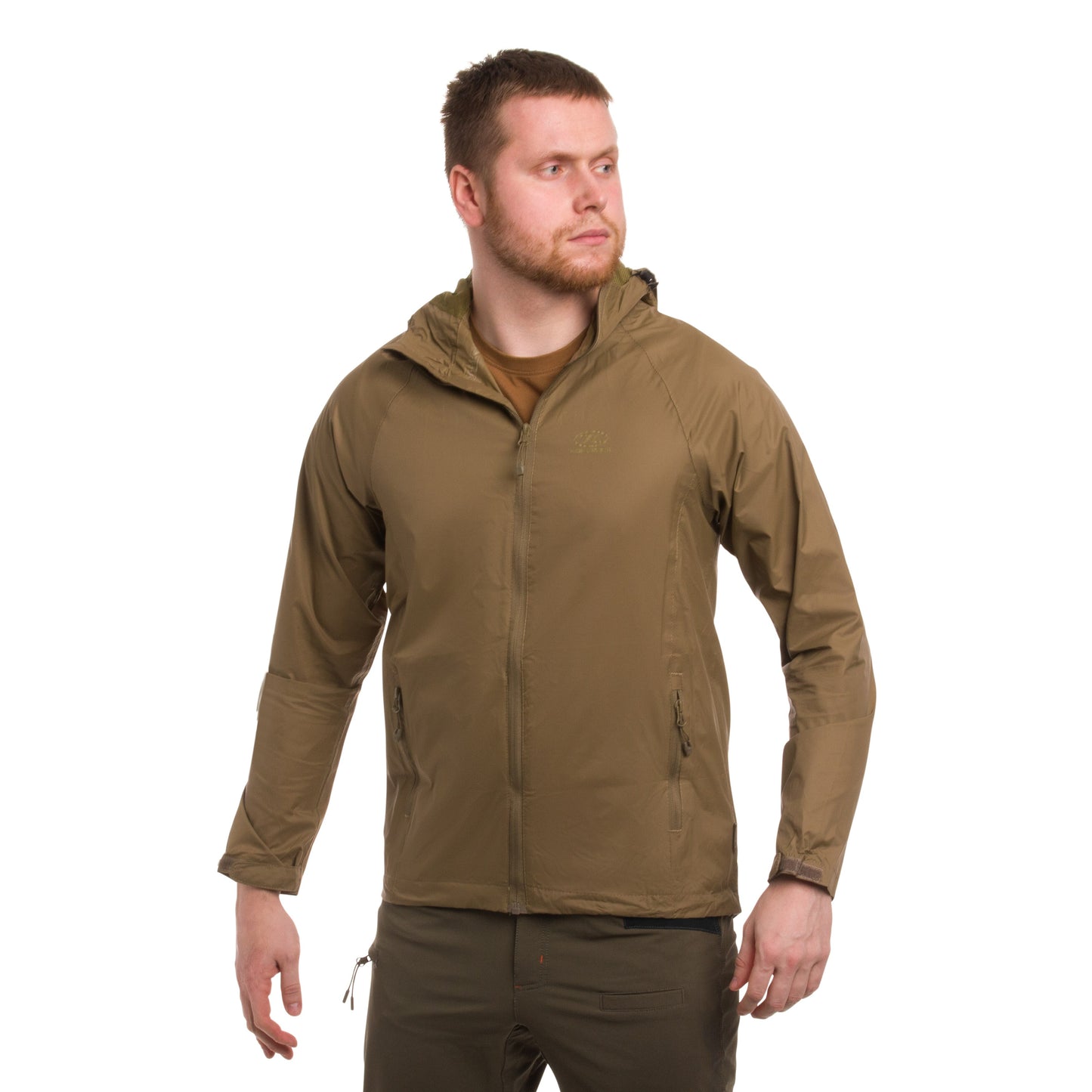 Kurtka Highlander Outdoor Stow & Go Pack Away - Ranger Green