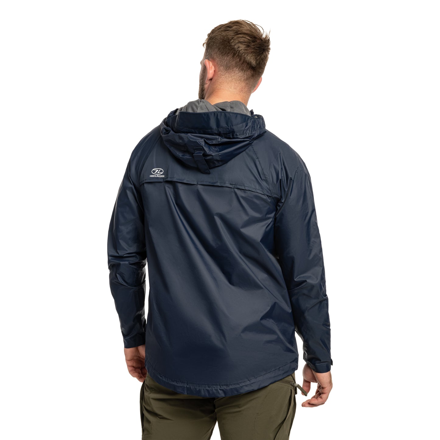 Kurtka Highlander Outdoor Stow & Go Pack Away - Navy Blue