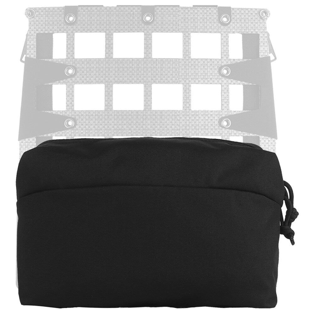 Kieszeń uniwersalna Wosport Cargo 6 x 3 Laser Cut - Black
