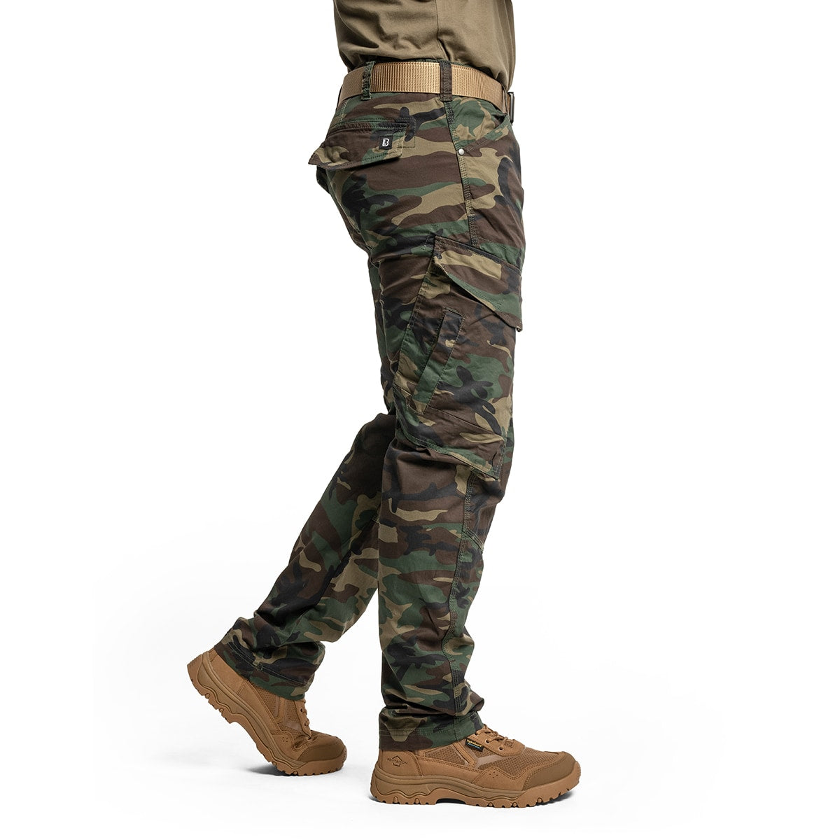 Spodnie Brandit Adven Slim Fit - Woodland