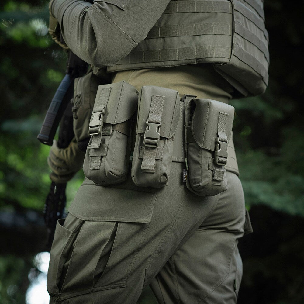 Ładownica Fastex M-Tac na 2 magazynki karabinowe - Ranger Green