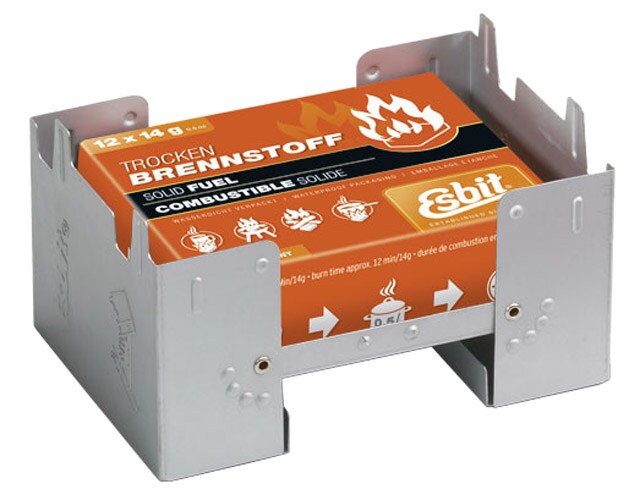 Kuchenka turystyczna Esbit Pocket Stove Large + wkłady paliwowe 12x 14 g
