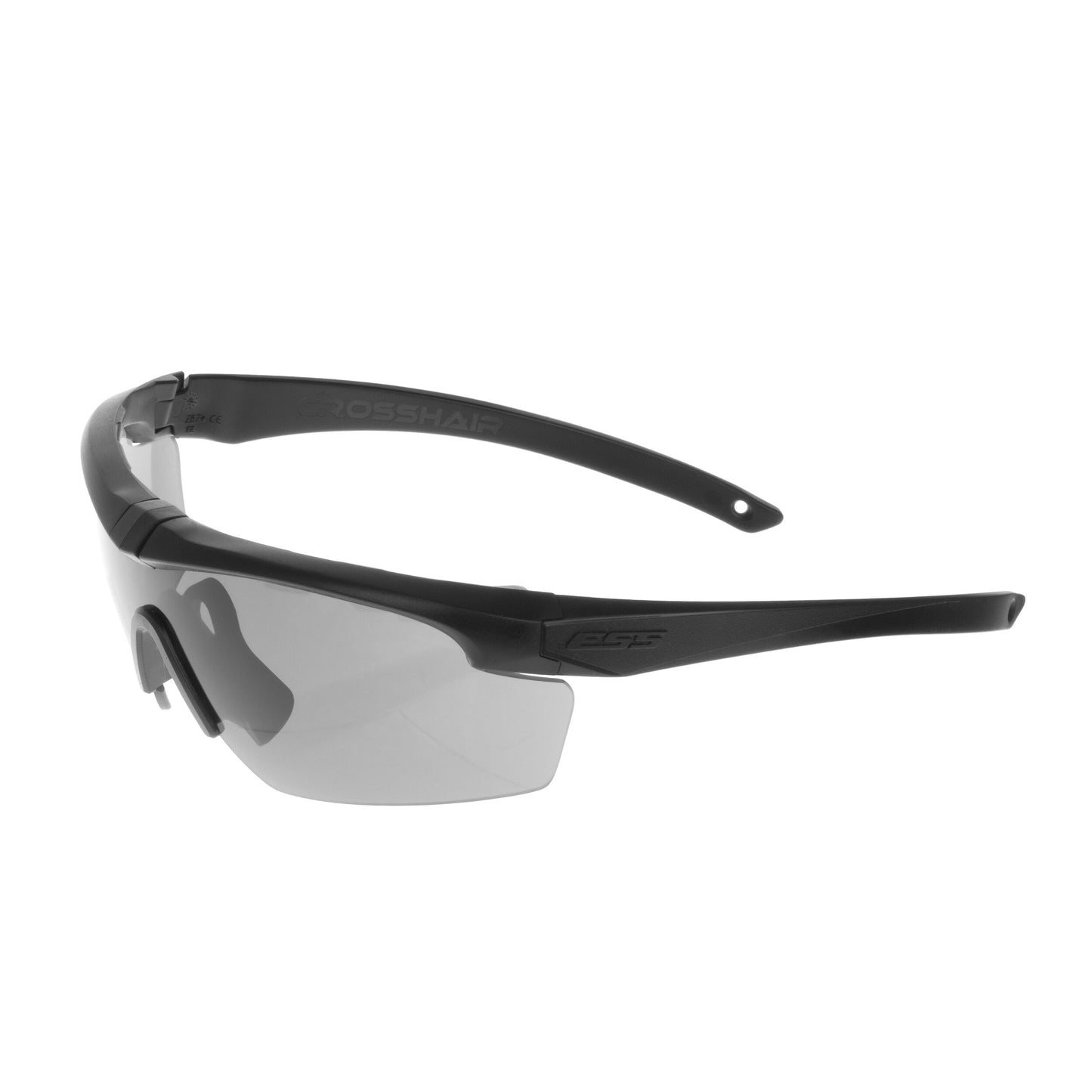Okulary taktyczne ESS Crosshair 2x Clear/Smoke Gray