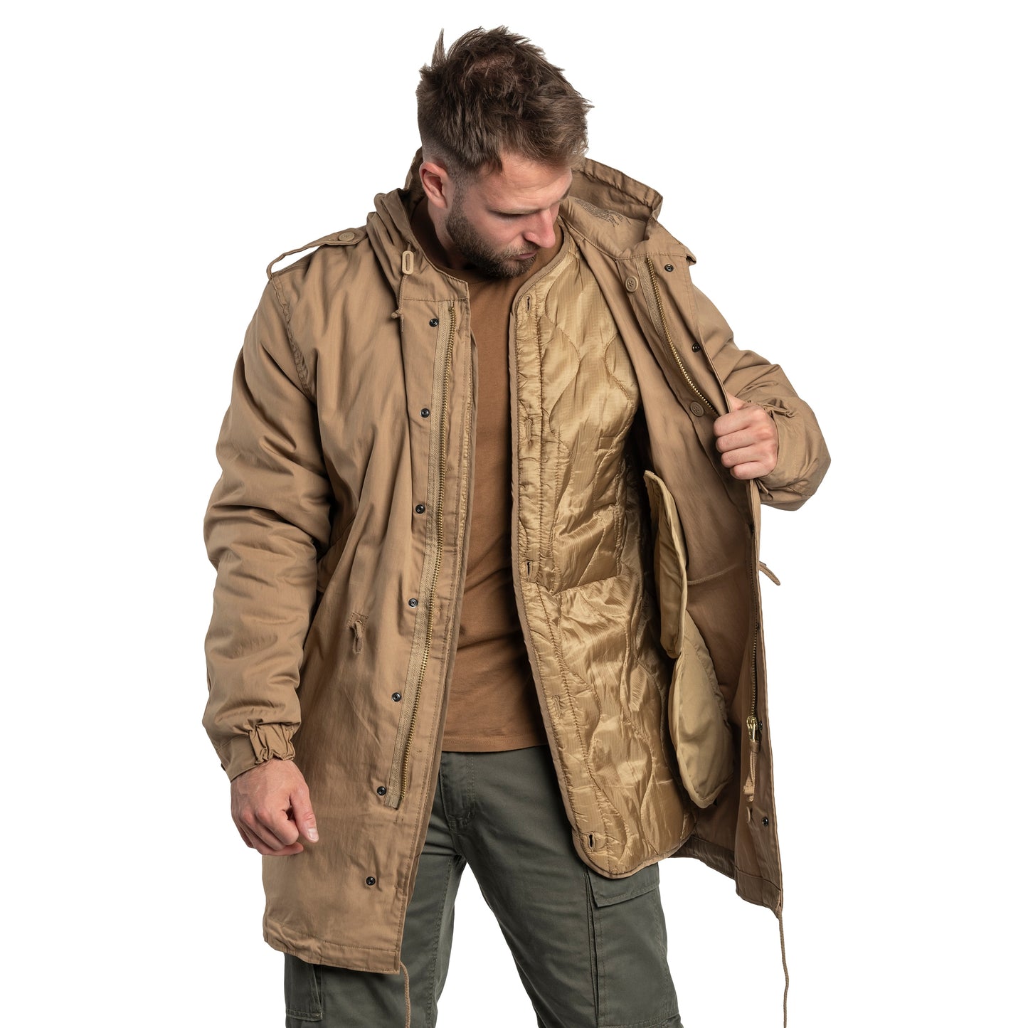 Kurtka Brandit US M51 Parka - Coyote