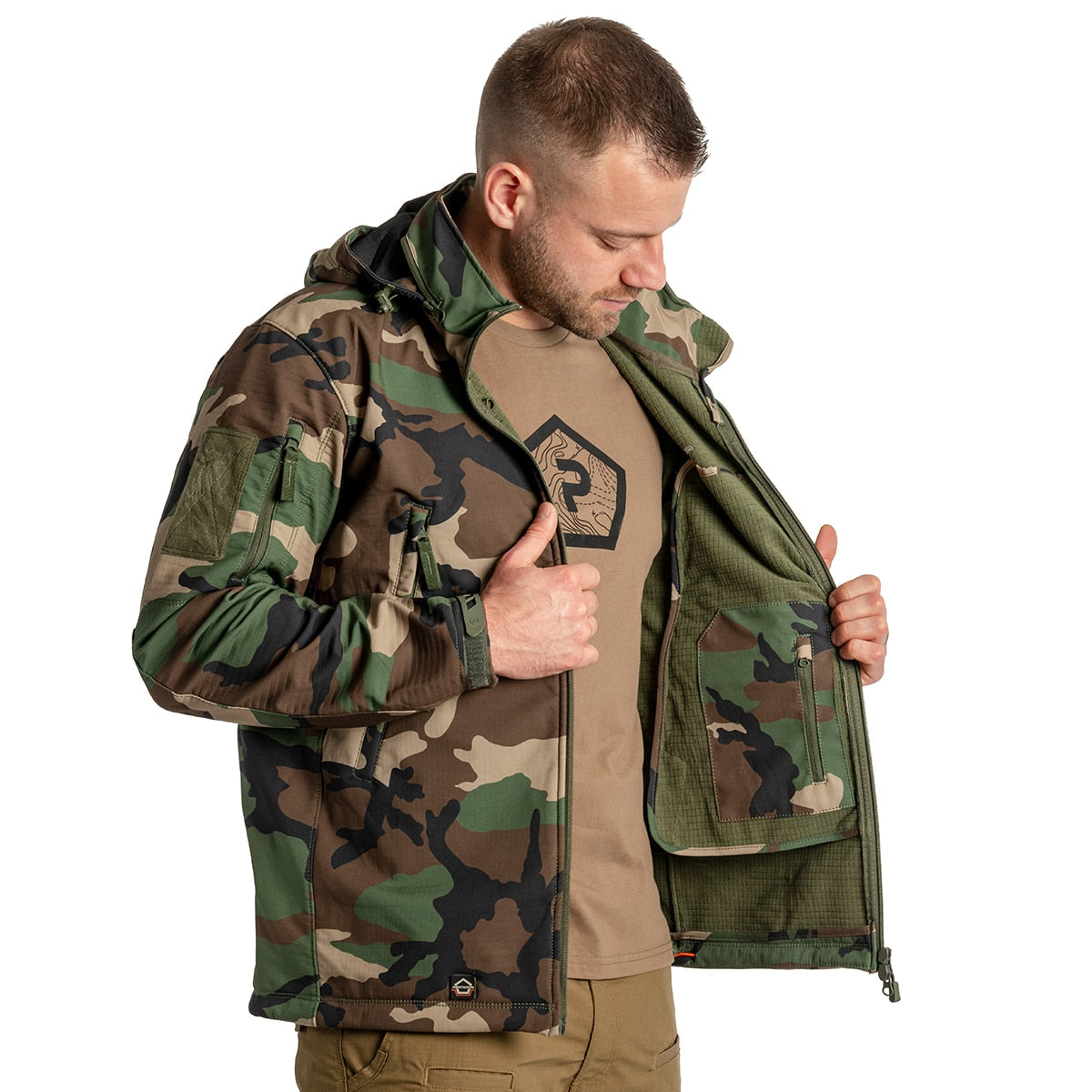 Kurtka Pentagon Artaxes - Woodland